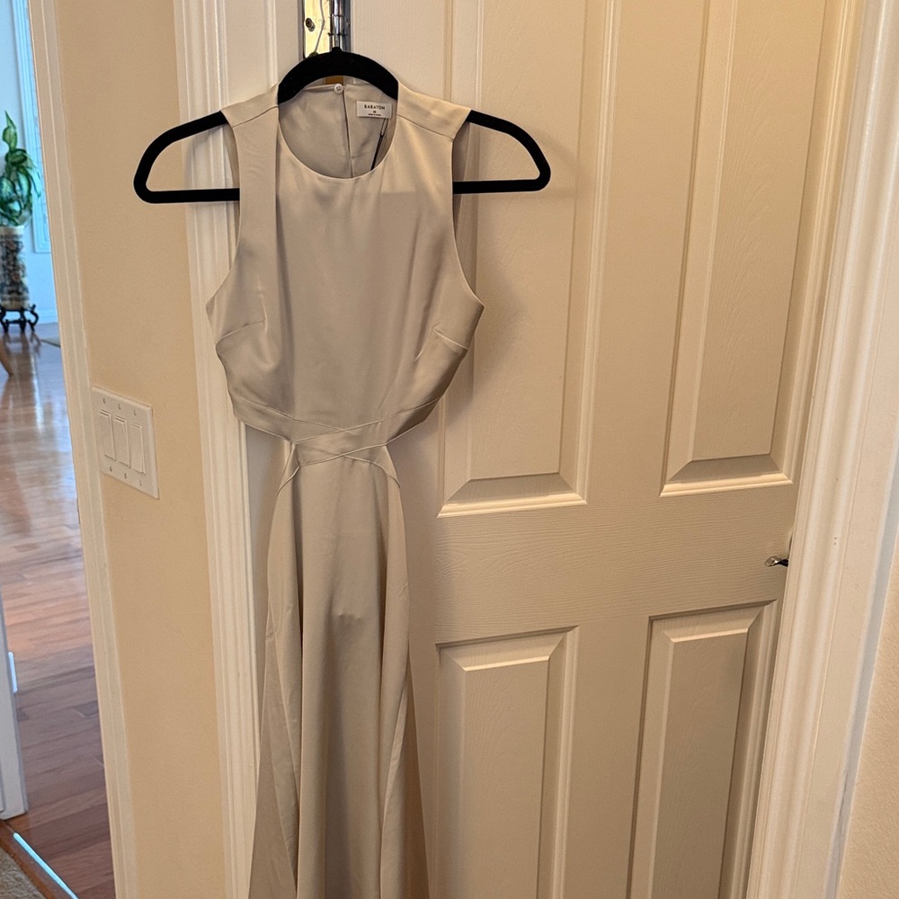 Aritzia Cream Midi Dress